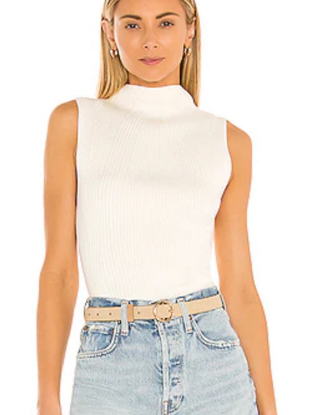 Anine Bing Opal Top in Ivory